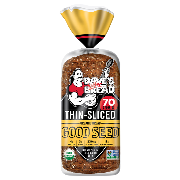 Dave's Killer Bread Organic 70 Calories Good Seed Thin Sliced Bread