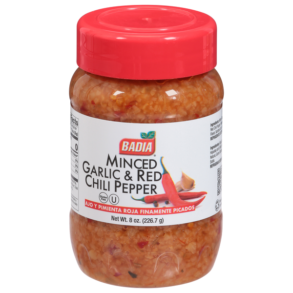 Badia Minced Garlic & Red Chili Pepper