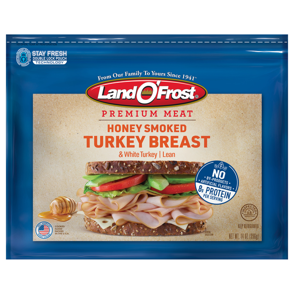 Land O'Frost Oven Roasted Lean Turkey Breast & White Turkey