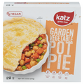 Katz Gluten Free Garden Vegetable Pot Pie Frozen Meal