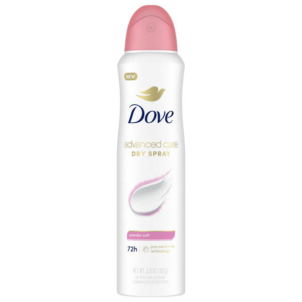 Dove Advanced Care Powder Soft Antiperspirant Deodorant Dry Spray