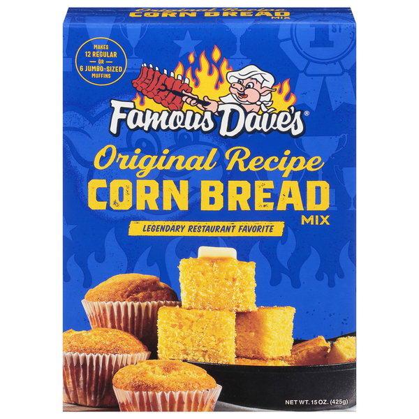 Famous Dave's Original Recipe Corn Bread Mix