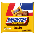SNICKERS Crunchy Peanut Butter Caramel Milk Chocolate Candy Bars Fun Size
