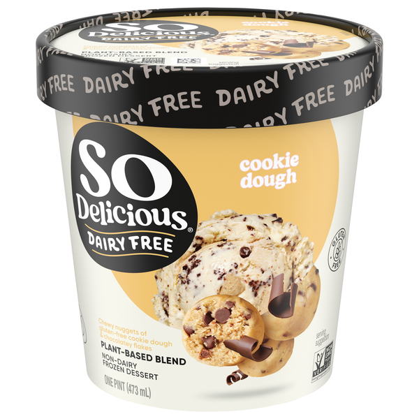 So Delicious Dairy Free Cookie Dough Coconutmilk Frozen Dessert