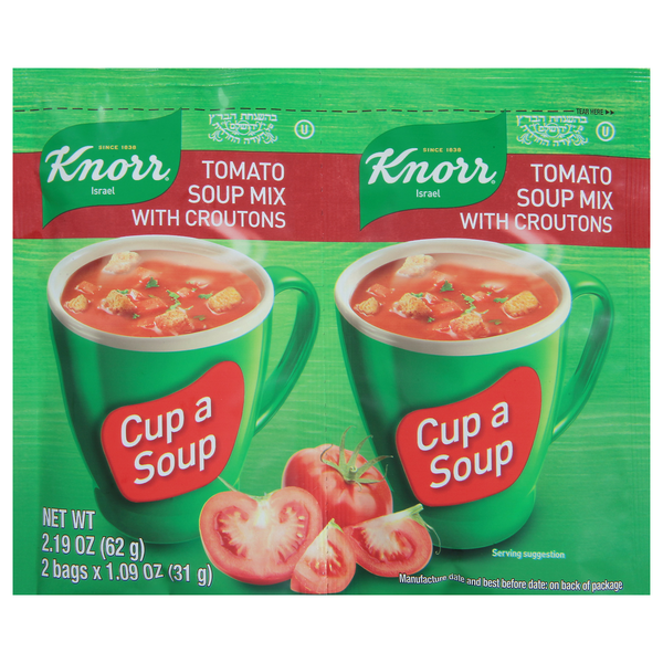 Knorr Tomato Soup Mix with Croutons - 2 ct