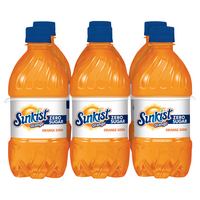 Sunkist Zero Sugar Orange Soda - 6 pk