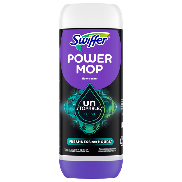 Swiffer PowerMop Unstopables Fresh Scent Floor Cleaning Solution