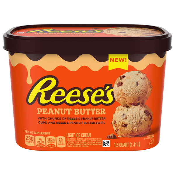 Reese's Light Peanut Butter Ice Cream