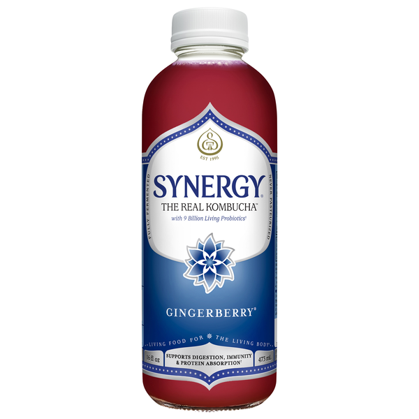 GT's Synergy Organic Gingerberry Kombucha