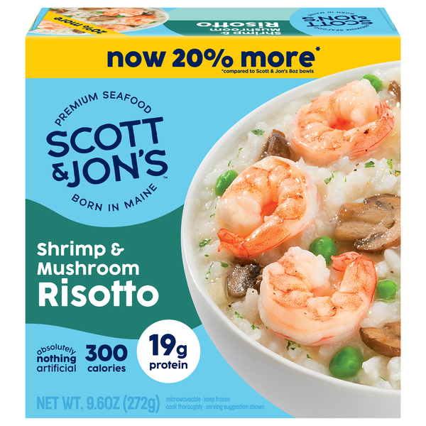 Scott & Jon's Shrimp Risotto Bowl Frozen Meal