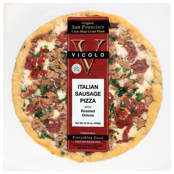 Vicolo Italian Sausage Pizza with Roasted Onions Refrigerated