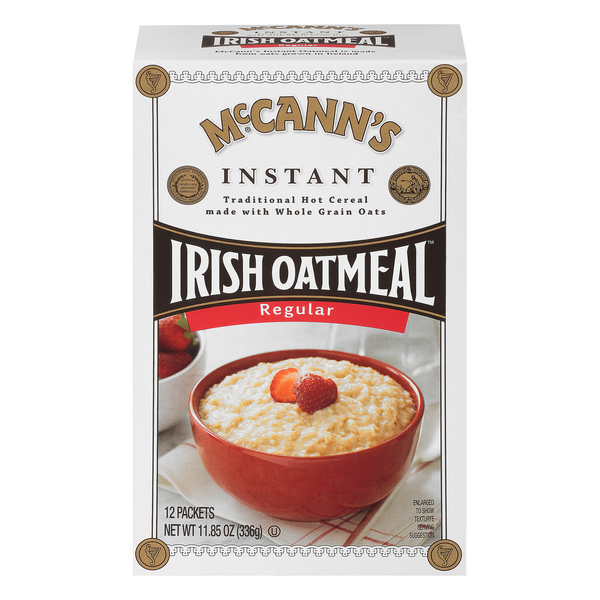 Save on McCann's Instant Irish Oatmeal Regular Flavor 12 ct Order