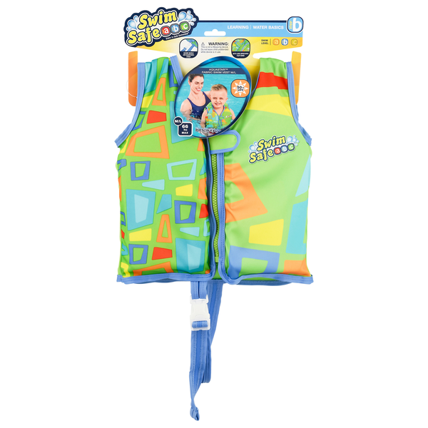 Swim Safe ABC Aquastar Fabric Swim Vest Boys M/L