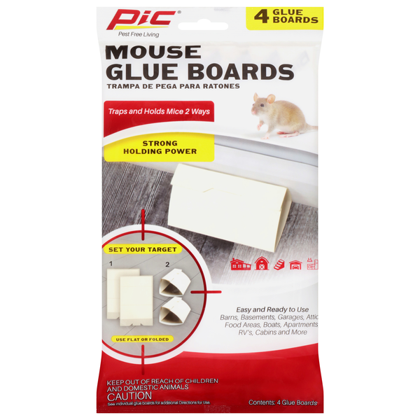 PIC Glue Board Mouse Traps