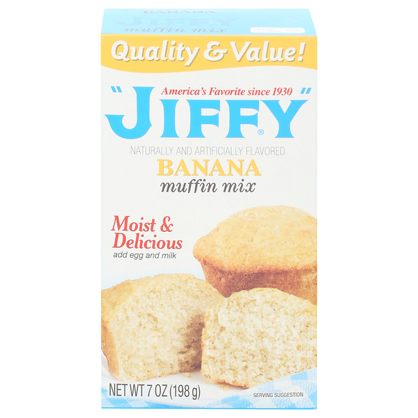 Jiffy Banana Muffin Mix