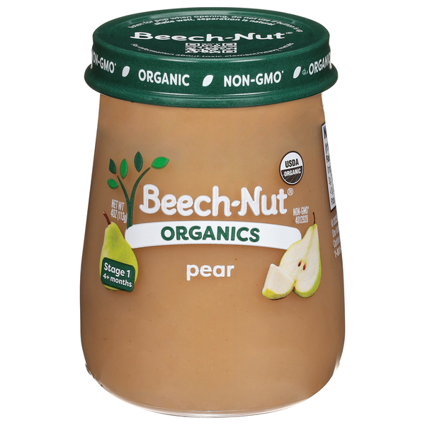 Beech-Nut Organics Stage 1 Baby Food Pear