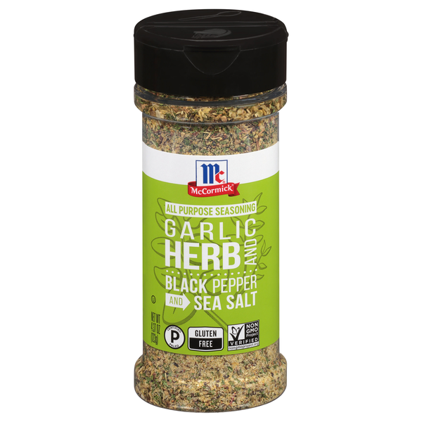 McCormick Garlic Herb Black Pepper & Sea Salt All Purpose Seasoning