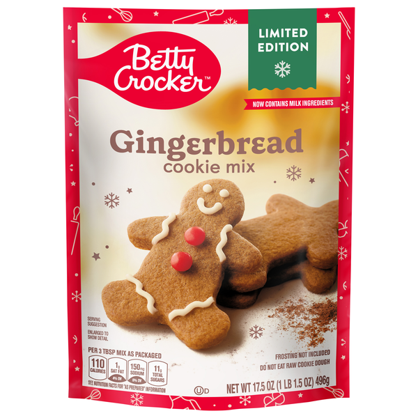 Betty Crocker Limited Edition Gingerbread Cookie Mix