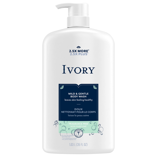Save on Ivory Mild & Gentle Body Wash FragranceFree Order Online