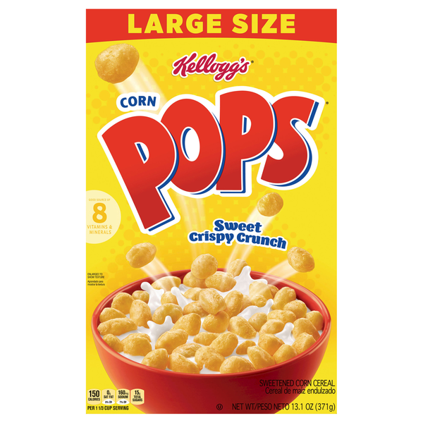 Kellogg's Corn Pops Cereal Large Size