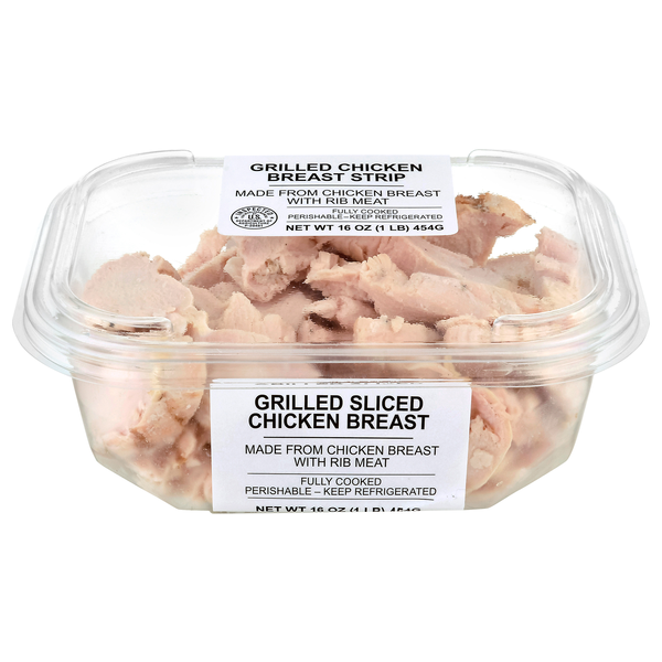 Grilled Chicken Breast Sliced