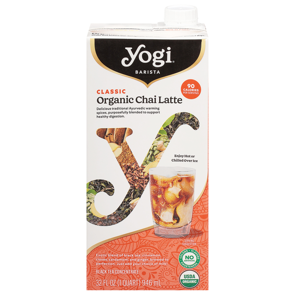 Yogi Organic Chai Latte Black Tea Concentrate
