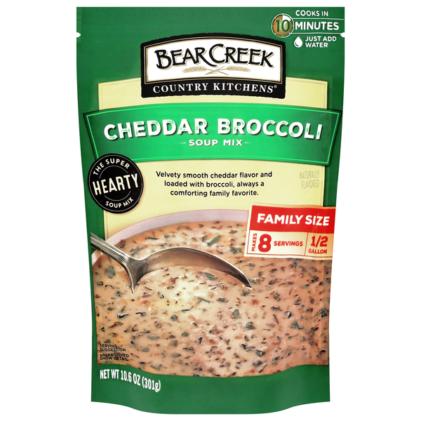 Bear Creek Country Kitchens Cheddar Broccoli Soup Mix Family Size