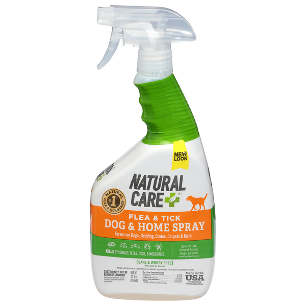Natural Care+ Flea & Tick Home Spray with Peppermint Oil & Eugenol