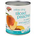 Hannaford Sliced Peaches in 100% Juice