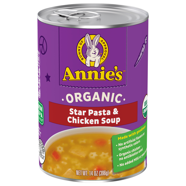 Annie's Organic Star Pasta & Chicken Soup