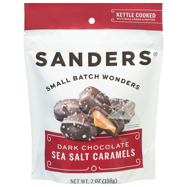 Sanders Dark Chocolate Sea Salt Caramels