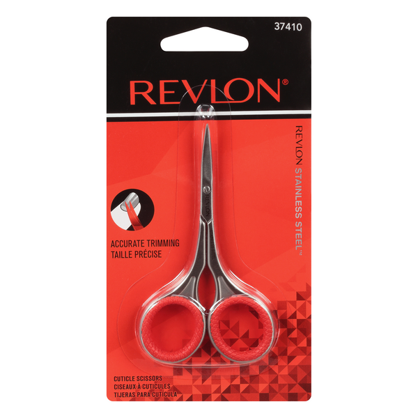Revlon Cuticle Scissors Accurate Trimming Stainless Steel