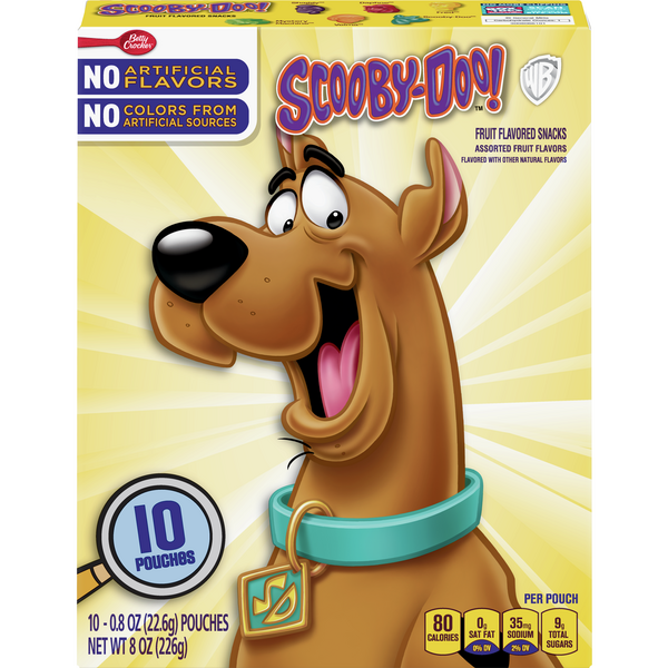 Save on Betty Crocker Fruit Flavored Snacks ScoobyDoo 10 ct Order