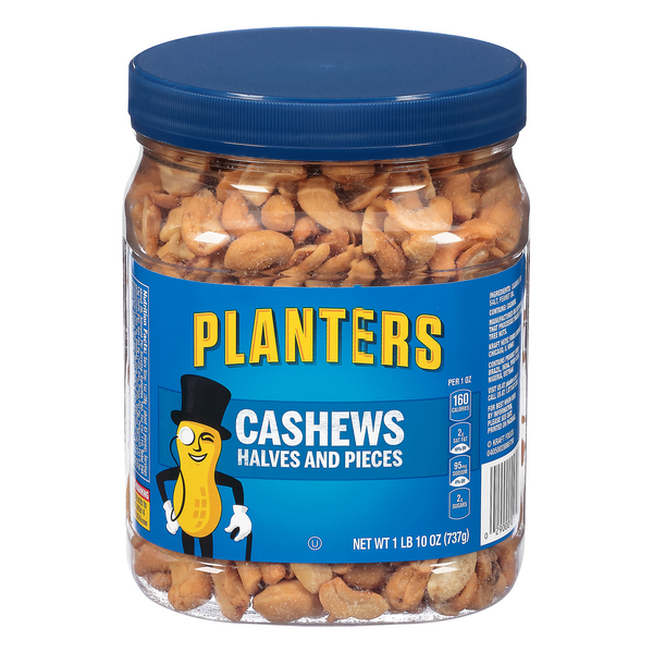 Planters Cashews Halves & Pieces