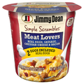 Jimmy Dean Simple Scrambles Meat Lovers Sausage Eggs Cheese & Bacon