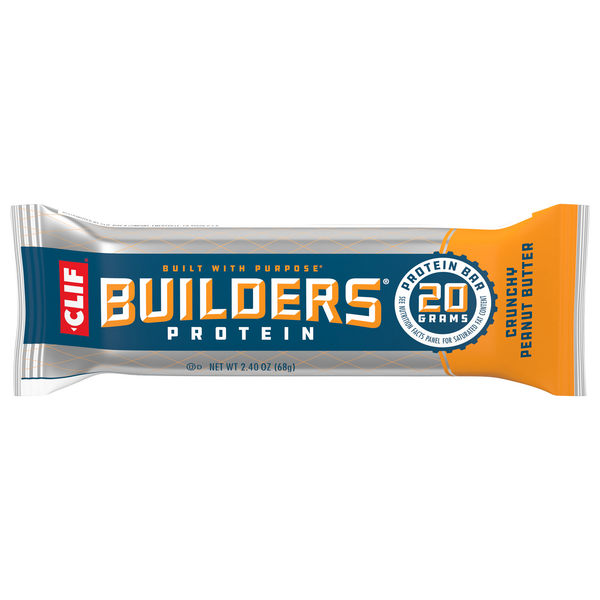 Save on Clif Builder's 20g Protein Bar Crunchy Peanut Butter Order