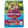Purina Puppy Chow Tender & Crunchy Beef & Rice Dry Food