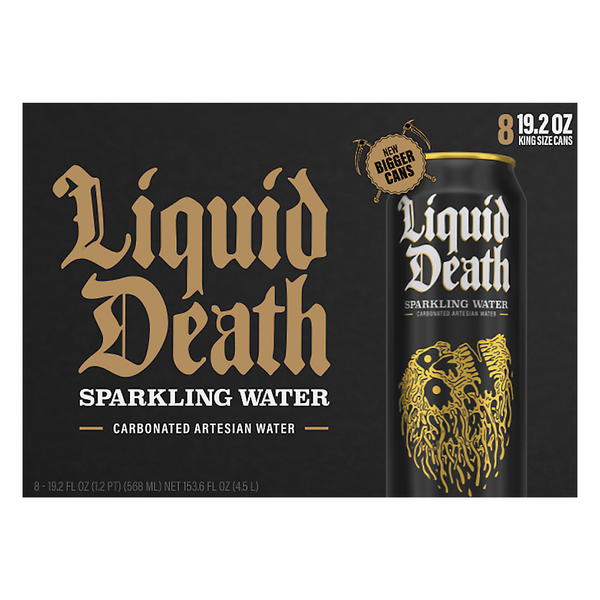 Save on Liquid Death Sparkling Water 8 pk Order Online Delivery Giant