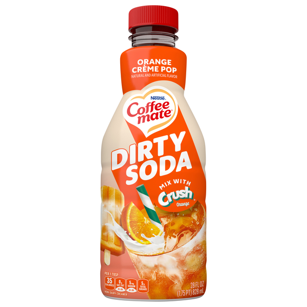 Coffee mate Dirty Soda Orange Creme Pop Liquid Creamer