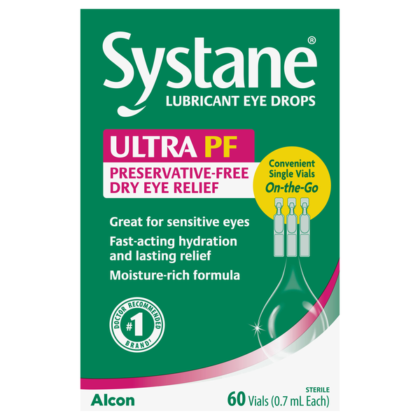 Systane Ultra PF Lubricant Eye Drops