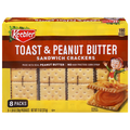 Keebler Toast & Peanut Butter Sandwich Crackers - 8 ct