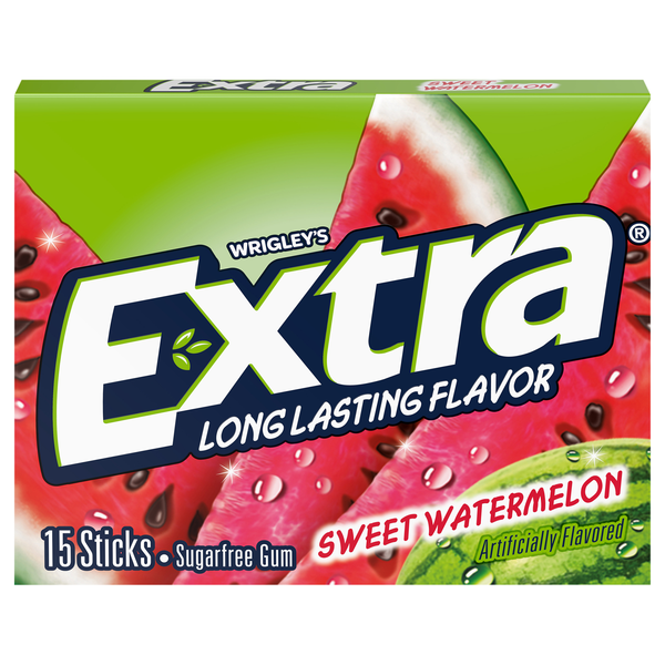 Extra Sugar Free Sweet Watermelon Gum