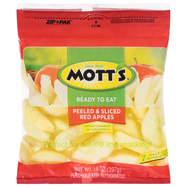 Mott's Peeled & Sliced Red Apples