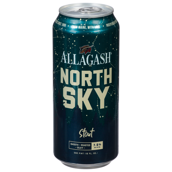 Allagash North Sky Stout Beer - 4 pk