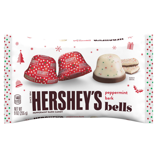 Save on Hershey's Bells Christmas Peppermint Bark Candy Order Online