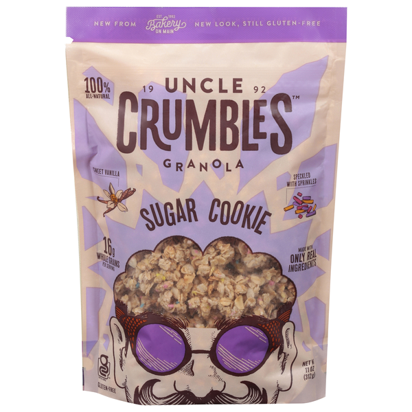 Uncle Crumbles Gluten Free Sugar Cookie Granola
