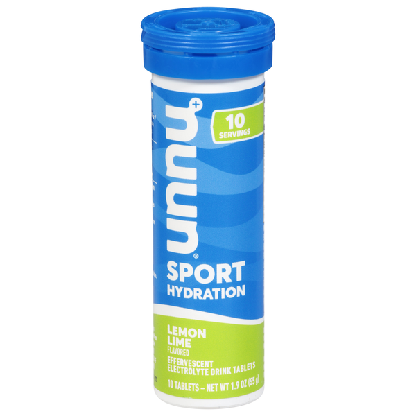 NUUN Sport Hydration Lemon Lime Electrolyte Tablets