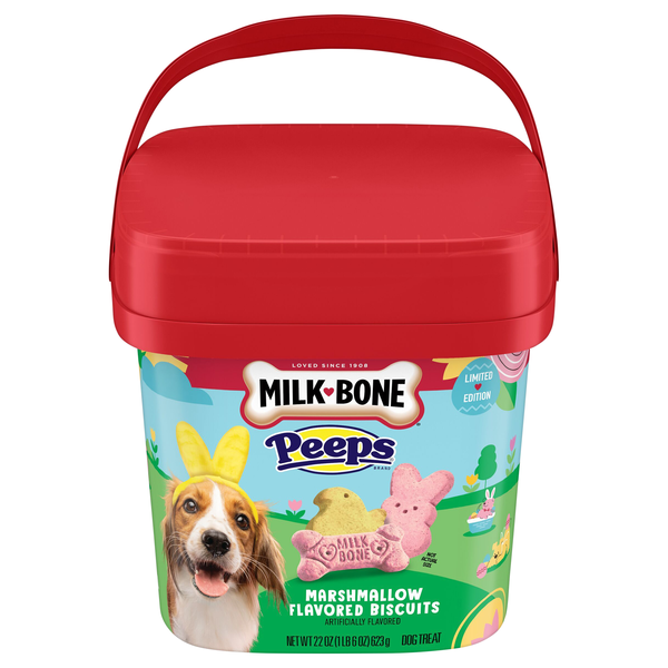 Milk-Bone PEEPS Marshmallow Flavored Dog Biscuits