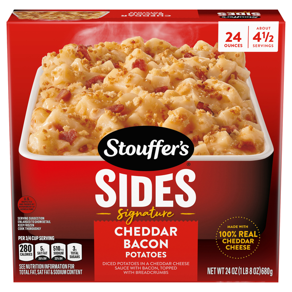 Stouffer's Sides Cheddar Bacon Potatoes Frozen