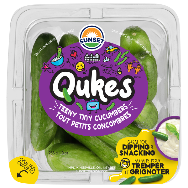 Sunset Qukes Teeny Tiny Cucumbers